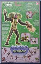 Khan (Venom-Spitting) from He-Man - 2002 Series - Snake Men manufactured by Mattel [Back]