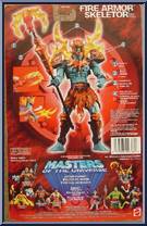 Skeletor (Fire Armor) from He-Man - 2002 Series - Basic Series manufactured by Mattel [Back]