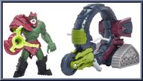 Trap Jaw & Cycle from He-Man - Masters of the Universe - 2021 TV Series - Vehicles manufactured by Mattel [Loose]