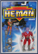 Brakk (Flogg) from He-Man - New Adventures - Series 1 manufactured by Mattel [Front]