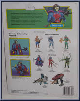 Skeletor from He-Man - New Adventures - Series 1 manufactured by Mattel [Back]