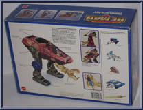 Terroclaw (Terrapod) from He-Man - New Adventures - Vehicles manufactured by Mattel [Back]