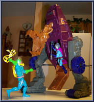 Terroclaw (Terrapod) from He-Man - New Adventures - Vehicles manufactured by Mattel [Loose]