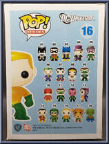 Aquaman from Heroes - DC Universe Pop! manufactured by Funko [Back]