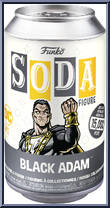 Black Adam (Glow in the Dark) from Heroes - Soda manufactured by Funko [Front]