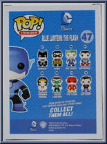 Blue Lantern: The Flash (Metallic) from Heroes - DC Comics Pop! manufactured by Funko [Back]