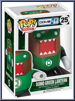 Domo Green Lantern from Heroes - Domo Pop! manufactured by Funko [Front]
