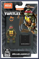 Michelangelo from Heroes - Series 6 manufactured by Mega Brands [Front]