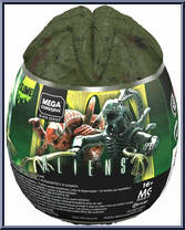 Red / Green Xenomorphs from Heroes - Xenomorph Eggs manufactured by Mega Brands [Front]