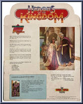 Solomon and the Queen of Sheba from Heroes of the Kingdom - Basic Series manufactured by Wee Win Toys [Back]