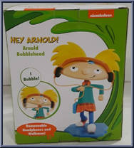Arnold from Hey Arnold! - Bobblehead manufactured by Just Play [Back]