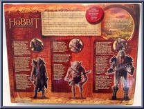 Fimbul the Hunter / Grinnah the Goblin / Bolg from Hobbit - An Unexpected Journey - Box Sets manufactured by Bridge Direct [Back]