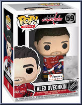 Alex Ovechkin (Red Jersey) (Capitals) from Hockey - Pop! Vinyl Figures manufactured by Funko [Front]