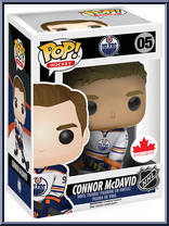 Connor McDavid (White Jersey) (Oilers) from Hockey - Pop! Vinyl Figures manufactured by Funko [Front]