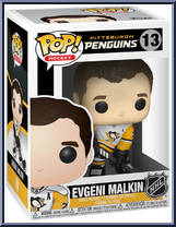 Evgeni Malkin (White Jersey) (Penguins) from Hockey - Pop! Vinyl Figures manufactured by Funko [Front]