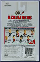 Eric Lindros from Hockey Headliners - 1997 Season manufactured by Corinthian [Back]