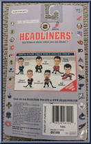 John LeClair from Hockey Headliners - 1998 Season manufactured by Corinthian [Back]