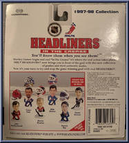 Mike Richter from Hockey Headliners - In the Crease manufactured by Corinthian [Back]