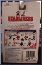 Pavel Bure from Hockey Headliners - 1997 Season manufactured by Corinthian [Back]