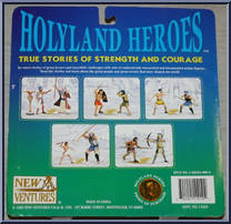 Joshua and his Defeat of the Canaanite from Holyland Heroes - Basic Series manufactured by New Ventures [Back]