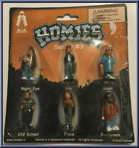 Right Eye / Silk / Indio / Old School / Flaca / Rastaman from Homies - Series  3 manufactured by Homieshop [Front]