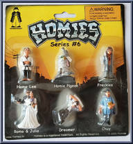 Home Lee / Homie Pigeon / Freckles / Romo & Julia / Dreamer / Chuy from Homies - Series  6 manufactured by Homieshop [Front]