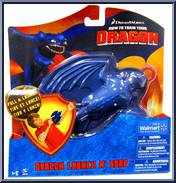 Toothless from How to Train Your Dragon - Dragon Launch N' Soar manufactured by Spinmaster [Front]