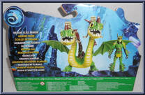 Ruffnut & Barf & Belch from How to Train Your Dragon - Hidden World - Dragons manufactured by Spinmaster [Back]
