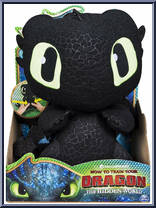 Toothless from How to Train Your Dragon - Hidden World - Plush manufactured by Spinmaster [Front]