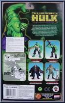 Hulk (Smart) from Hulk Classics - Series 1 manufactured by Toy Biz [Back]