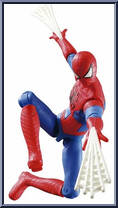 Spider-Man from Hyper Motions - Basic Series manufactured by Bandai [Loose]