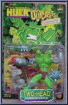 Two-Head from Incredible Hulk - Outcasts manufactured by Toy Biz [Front]