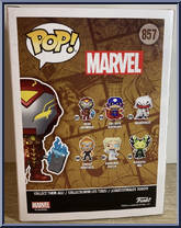 Iron Hammer (Glows in the Dark) from Infinity Warps - Infinity Warps Pop! manufactured by Funko [Back]