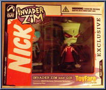 Invader Zim and Gir Action Figure