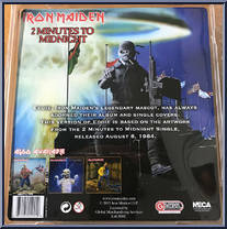Eddie (2 Minutes to Midnight) from Iron Maiden - Clothed Retro manufactured by Neca [Back]