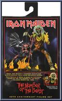 Number of the Beast (40th Anniversary) from Iron Maiden - Ultimate manufactured by Neca [Back]