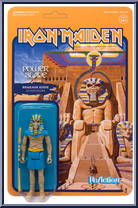 Pharaoh Eddie (Power Slave) from Iron Maiden - ReAction Figures manufactured by Super7 [Front]