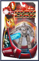 Iron Man (Mark I) from Iron Man - 2008 Movie - Basic Series manufactured by Hasbro [Front]