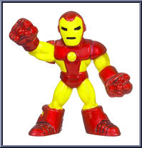 Armor Wars Part I from Iron Man 2 - 2010 Movie - Superhero Squad manufactured by Hasbro [Loose]