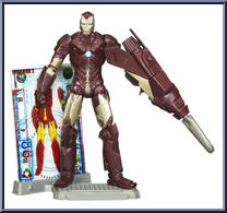 Iron Man (Hypervelocity Armor) from Iron Man 2 - 2010 Movie - Concept Series manufactured by Hasbro [Loose]