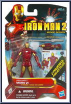 Iron Man (Mark VI) from Iron Man 2 - 2010 Movie - Movie Series manufactured by Hasbro [Front]