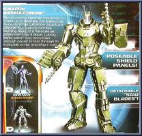 Weapon Assault Drone from Iron Man 2 - 2010 Movie - Movie Series manufactured by Hasbro [Back]