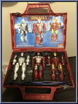 Tri-Armor Suitcase from Iron Man 2 - Basic Series manufactured by Mega Bloks [Front]
