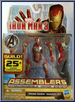 Iron Man (Mark 42) (Red) from Iron Man 3 - Movie - Assemblers manufactured by Hasbro [Front]