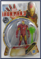 Iron Man (Shatterblaster) from Iron Man 3 - Movie - Basic Series manufactured by Hasbro [Front]