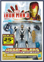 Iron Man (Starboost) from Iron Man 3 - Movie - Assemblers manufactured by Hasbro [Front]