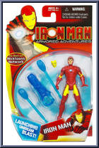 Iron Man from Iron Man - Armored Adventures - Basic Series manufactured by Hasbro [Front]