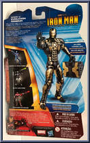 Iron Man (Mark V) (Evolution Armour) from Iron Man - Armored Avenger - Legends Series manufactured by Hasbro [Back]