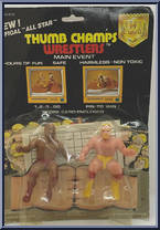 Red Shorts / Yellow Shorts from IWA - Thumb Champs manufactured by Emson [Front]