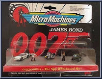 Collection #1 - Spy Who Loved Me from James Bond - Micro Machines manufactured by Galoob [Front]